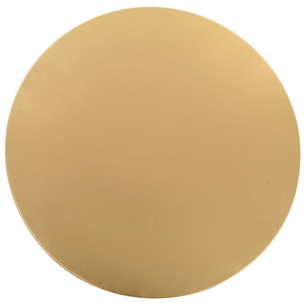 vidaXL Dwa obrusy elastyczne, 80 cm, złote