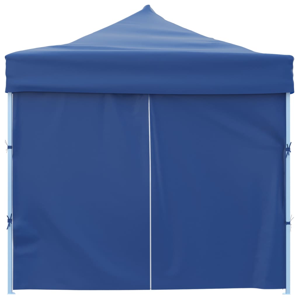 vidaXL Składany namiot z 8 ścianami bocznymi, 870x291x315 cm, niebieski