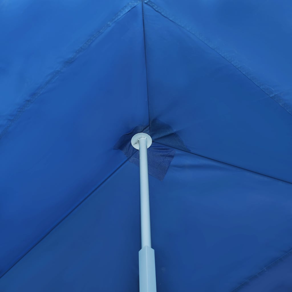 vidaXL Składany namiot z 8 ścianami bocznymi, 870x291x315 cm, niebieski