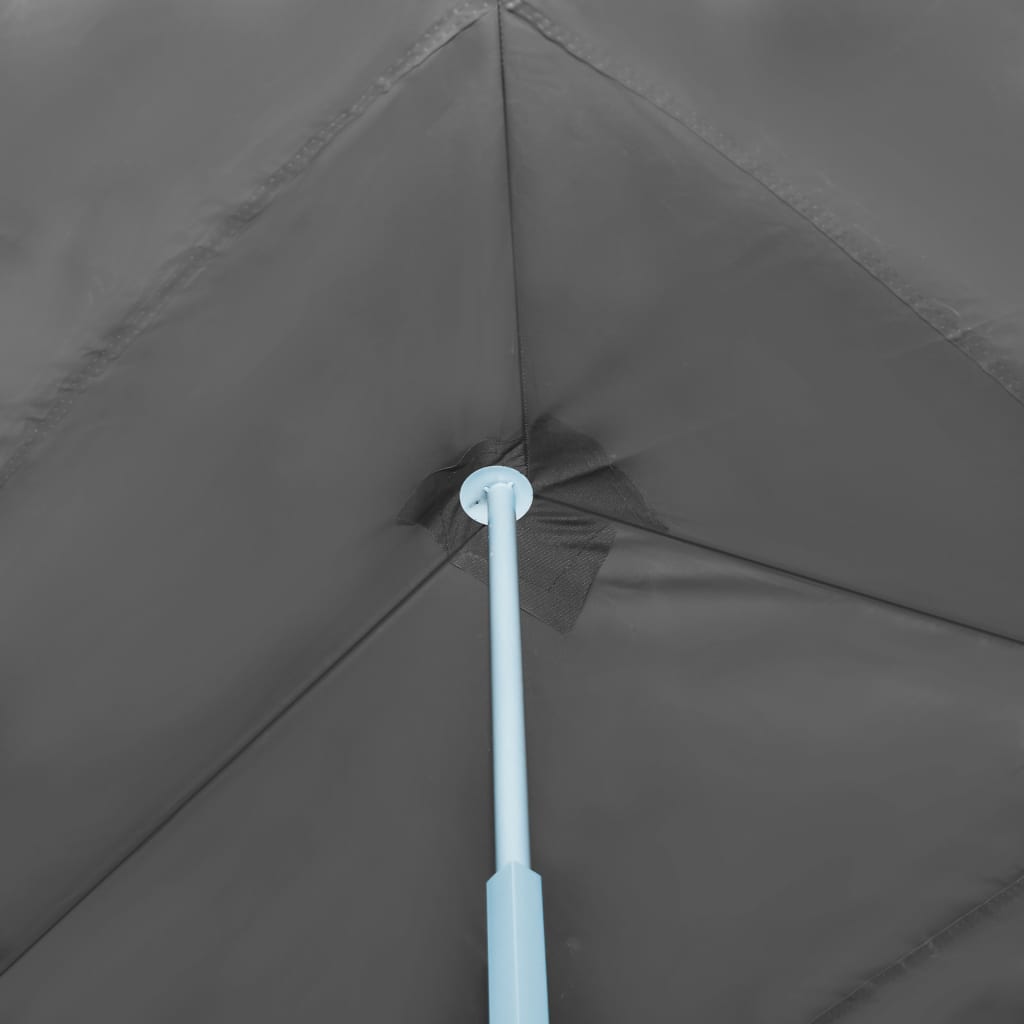 vidaXL Składany namiot z 8 ścianami bocznymi, 870x291x315 cm, antracytowy