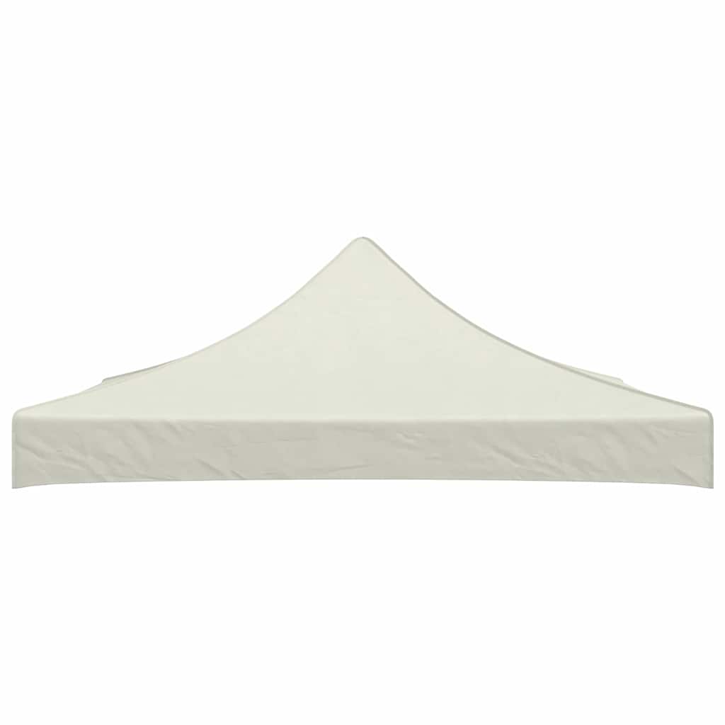 vidaXL Dach namiotu imprezowego, 3 x 3 m, kremowy