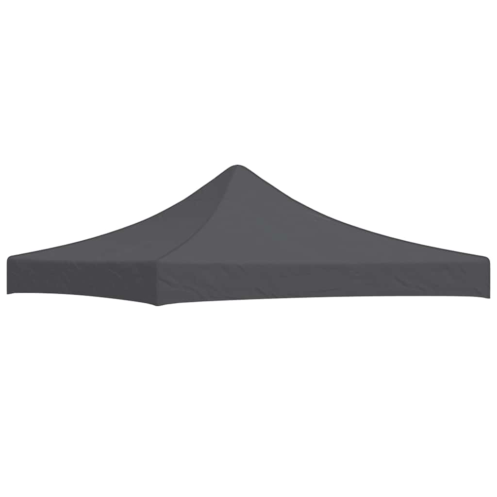 vidaXL Dach namiotu imprezowego, 3 x 3 m, antracytowy