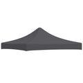 vidaXL Dach namiotu imprezowego, 3 x 3 m, antracytowy
