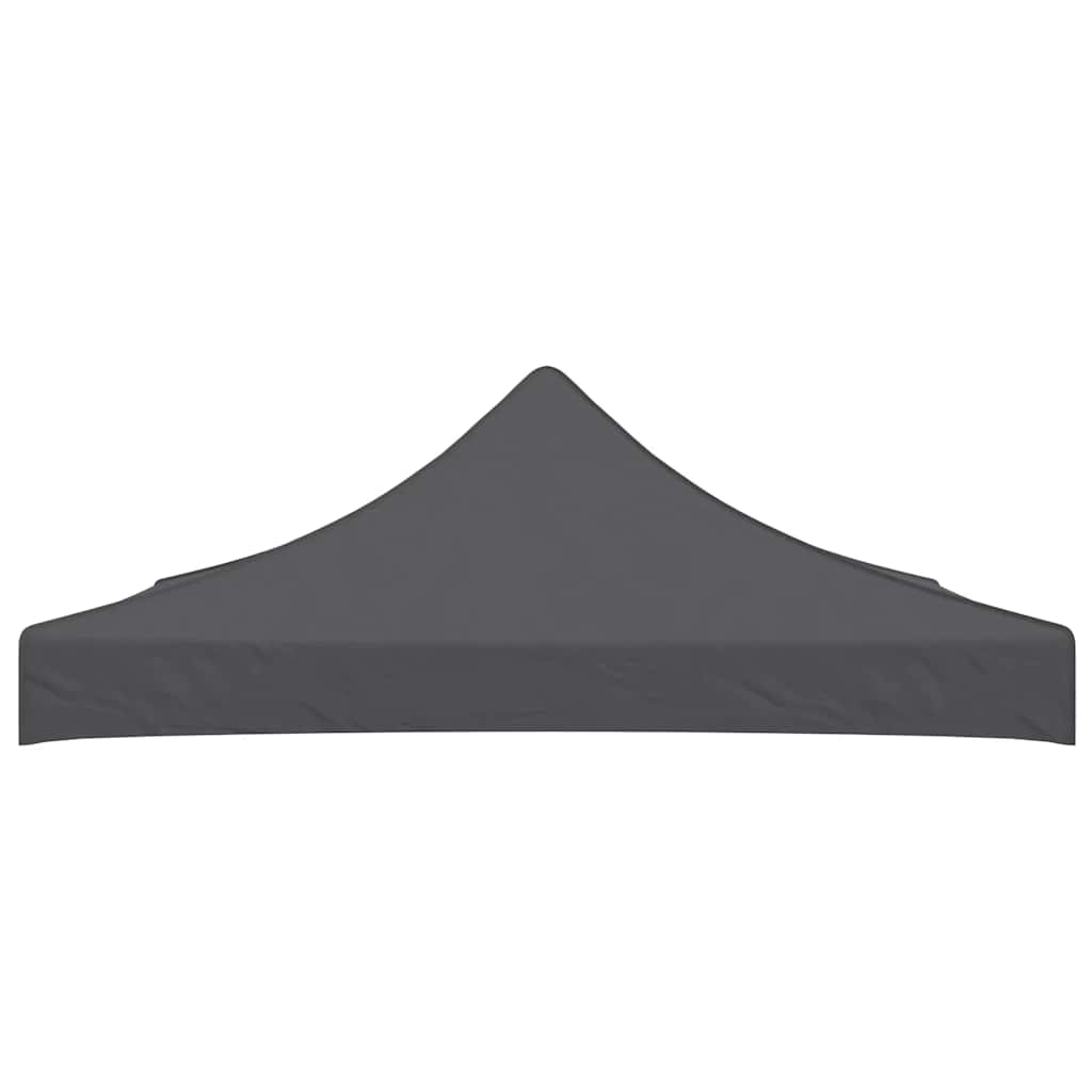 vidaXL Dach namiotu imprezowego, 3 x 3 m, antracytowy