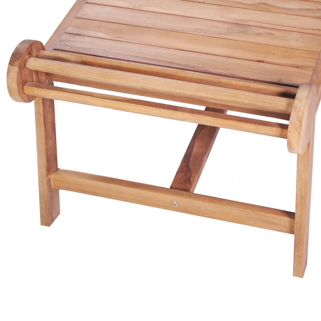 vidaXL Stolik kawowy, 100x50x45 cm, lite drewno tekowe