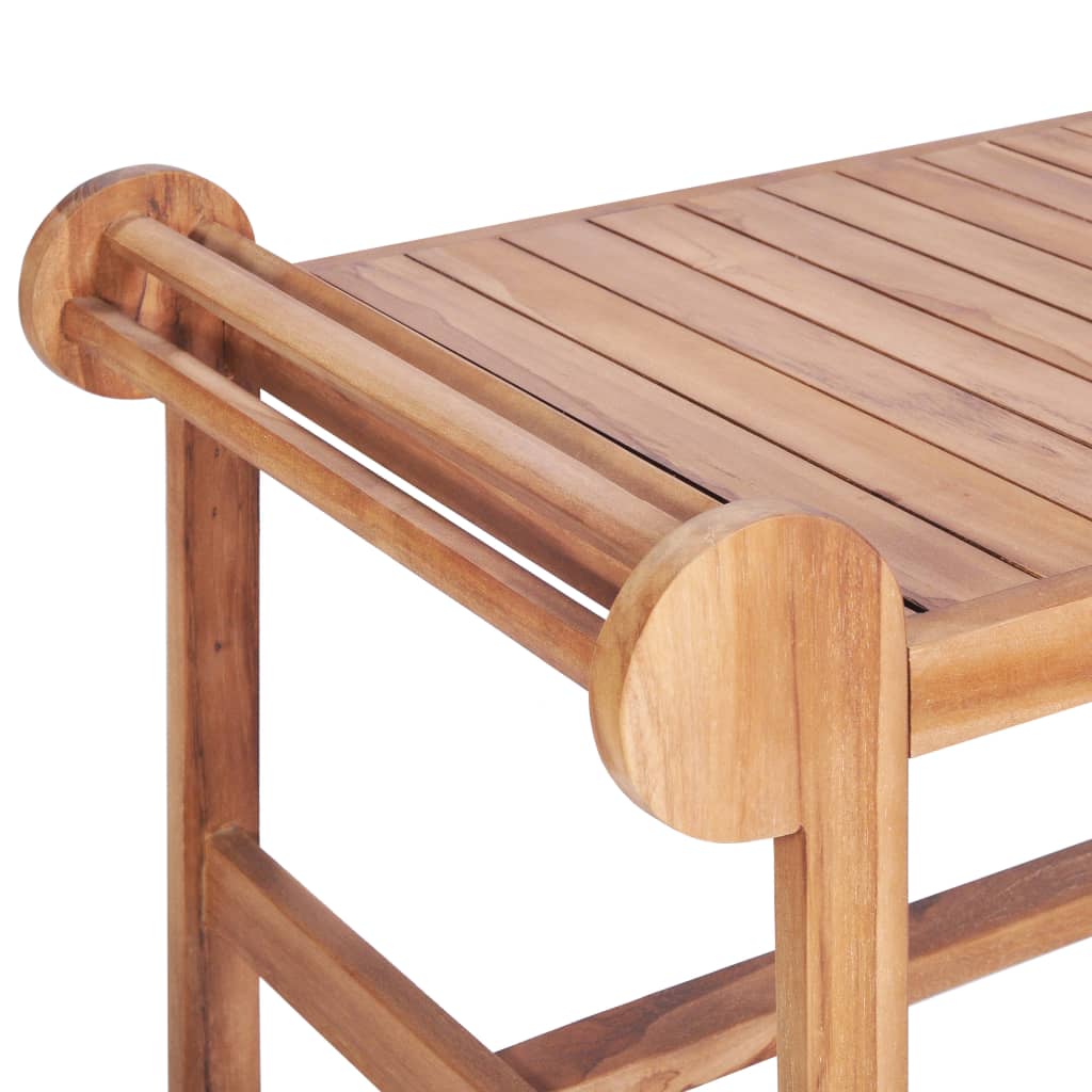 vidaXL Stolik kawowy, 100x50x45 cm, lite drewno tekowe