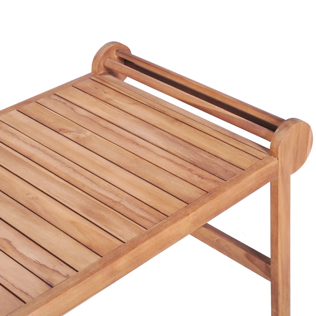 vidaXL Stolik kawowy, 100x50x45 cm, lite drewno tekowe