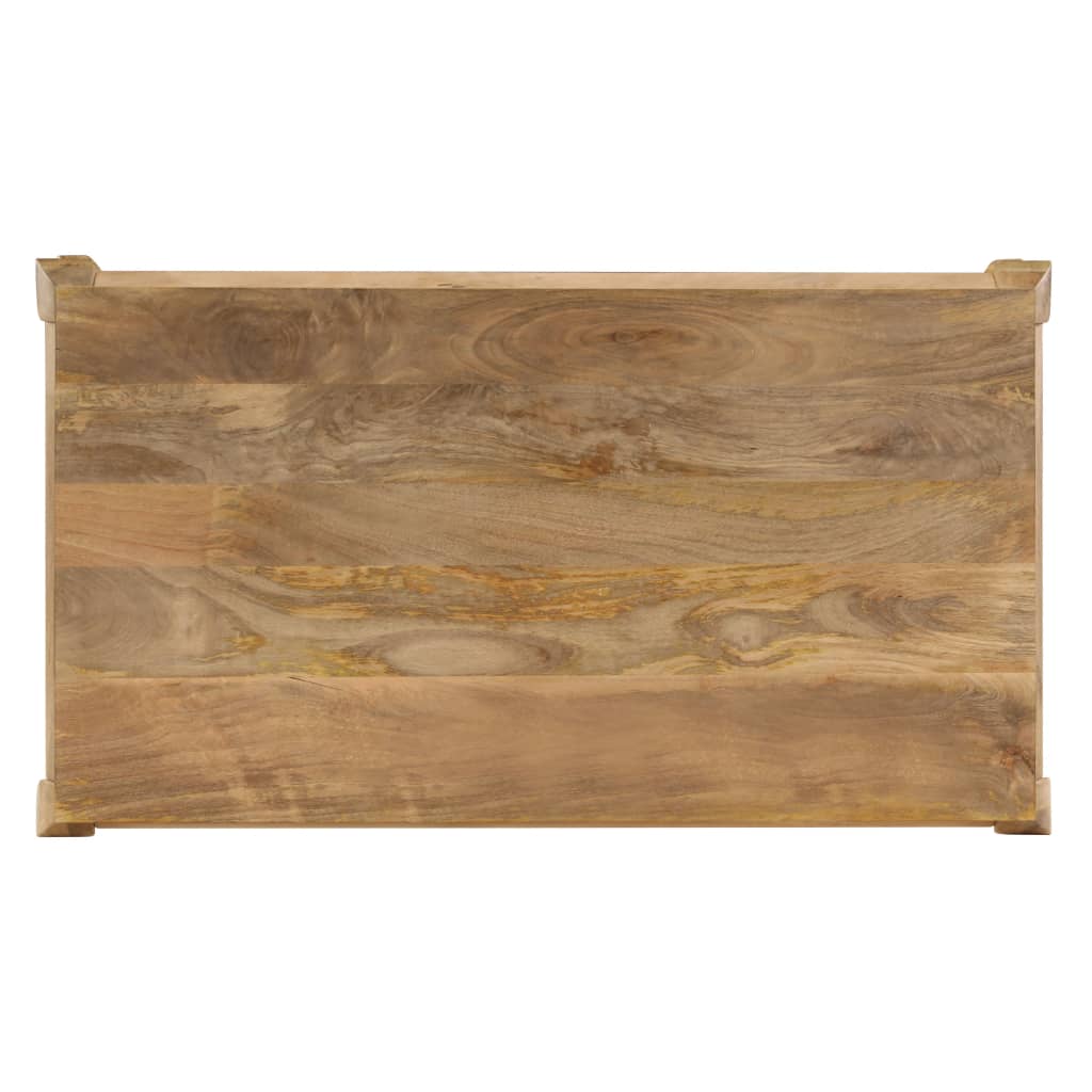vidaXL Stolik kawowy z litego drewna mango, 116 x 66 x 41 cm