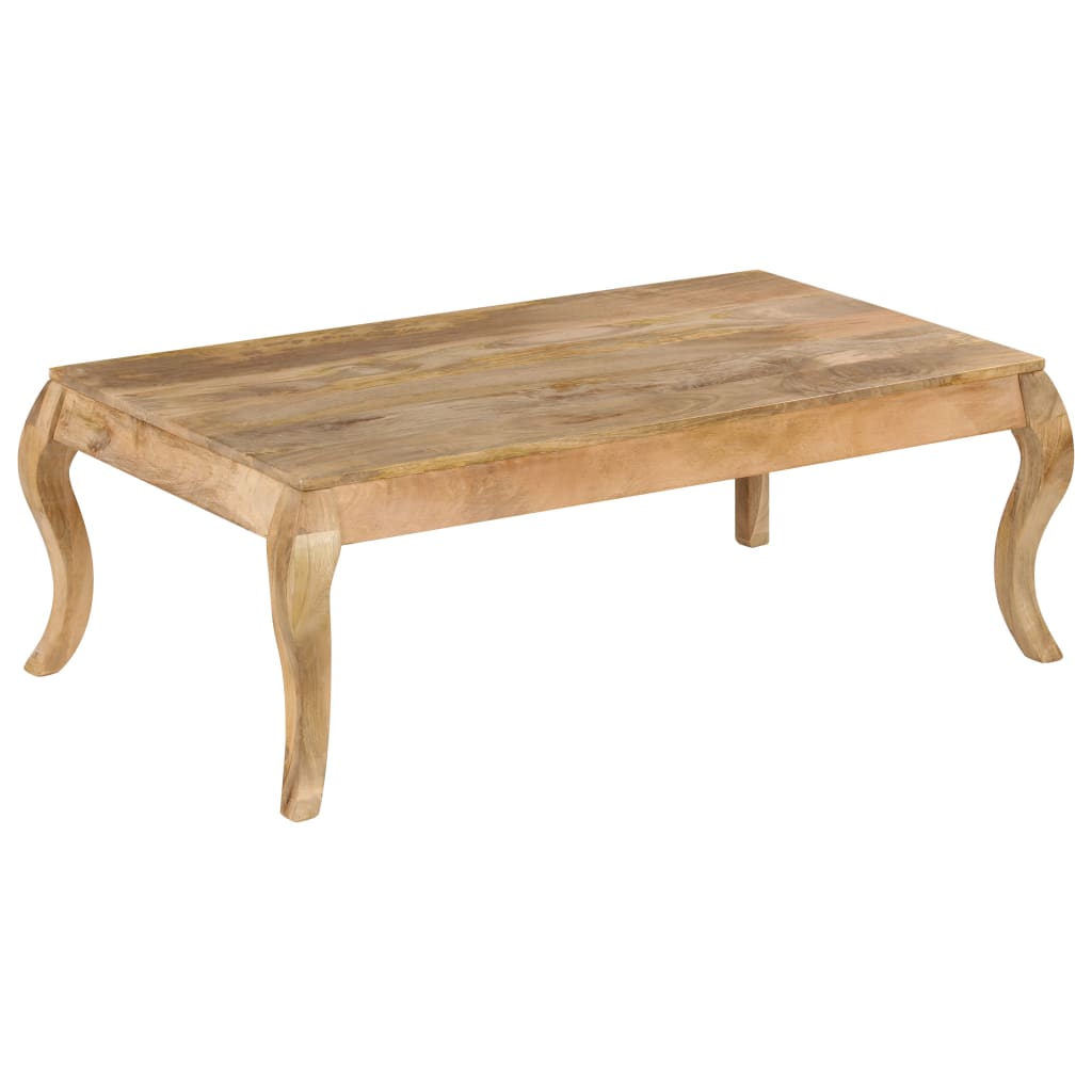 vidaXL Stolik kawowy z litego drewna mango, 116 x 66 x 41 cm