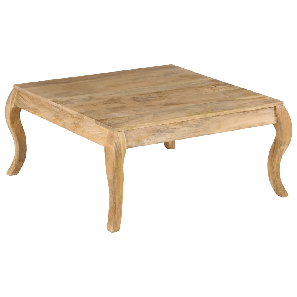 vidaXL Stolik kawowy z litego drewna mango, 80x80x40 cm