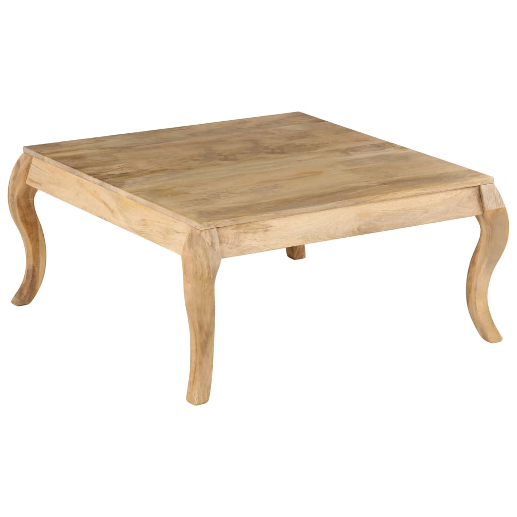 vidaXL Stolik kawowy z litego drewna mango, 80x80x40 cm