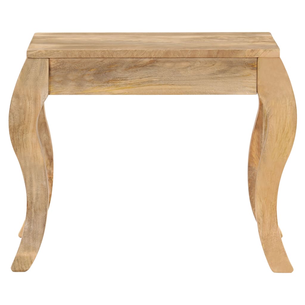 vidaXL Stolik boczny z litego drewna mango, 45 x 45 x 40 cm