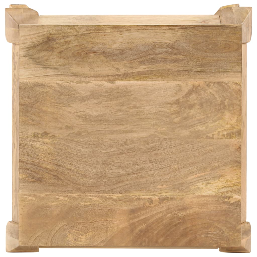 vidaXL Stolik boczny z litego drewna mango, 45 x 45 x 40 cm