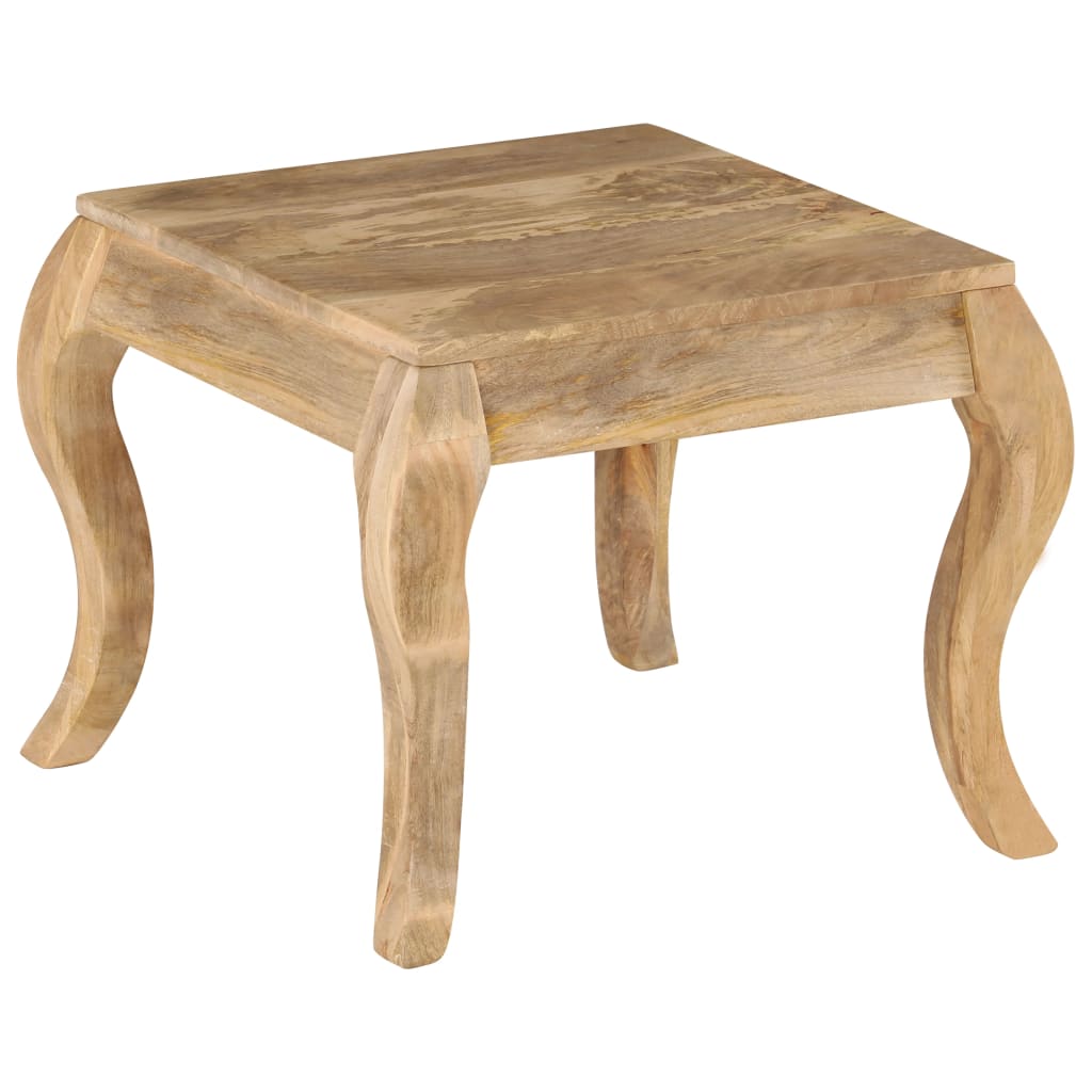 vidaXL Stolik boczny z litego drewna mango, 45 x 45 x 40 cm