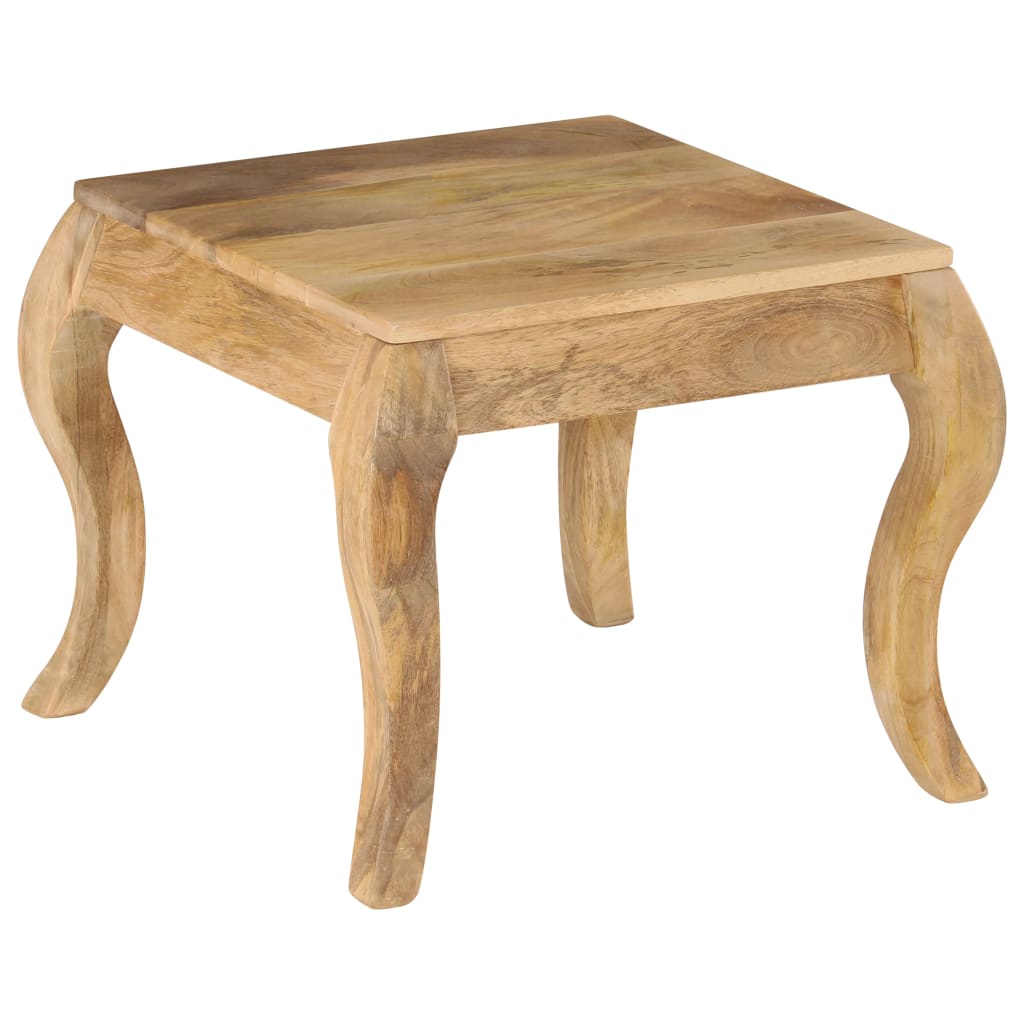 vidaXL Stolik boczny z litego drewna mango, 45 x 45 x 40 cm