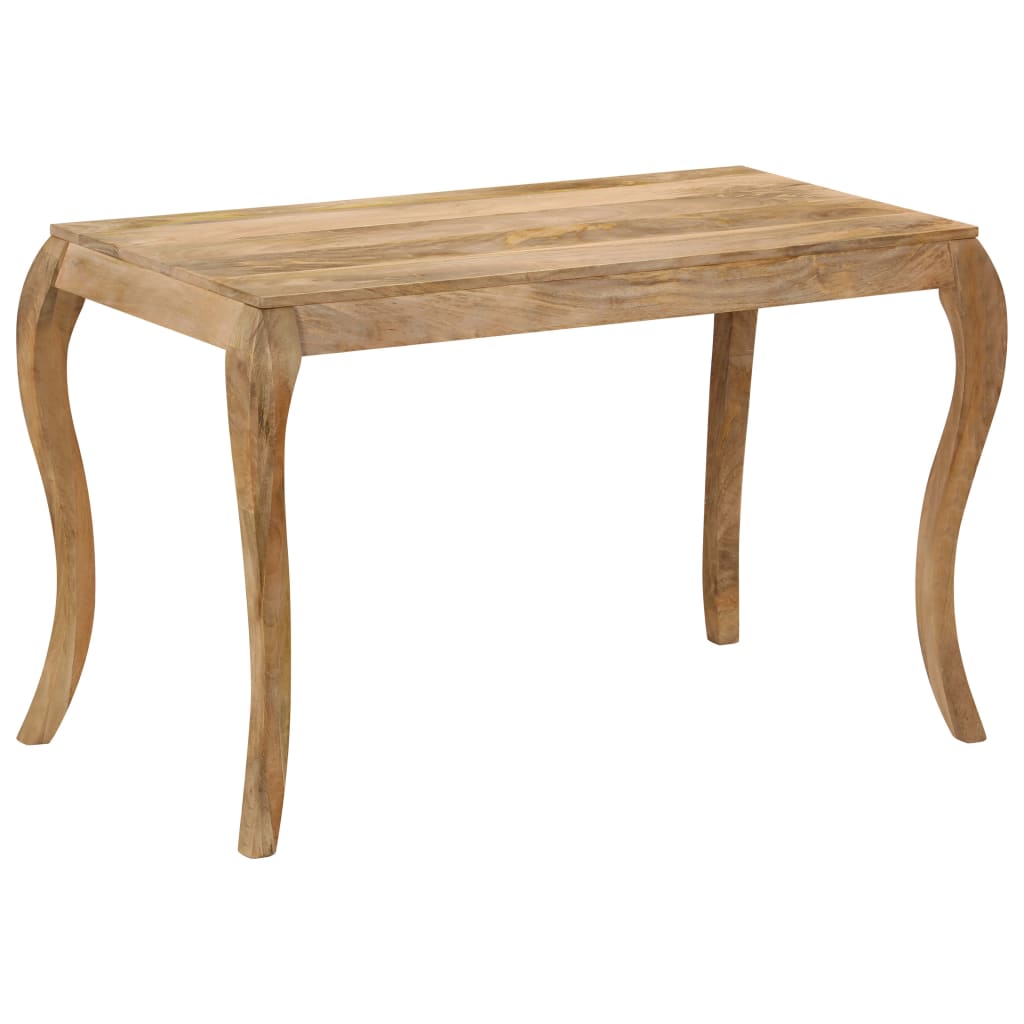 vidaXL Stół jadalniany z litego drewna mango, 118 x 60 x 76 cm
