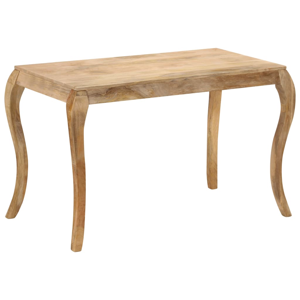 vidaXL Stół jadalniany z litego drewna mango, 118 x 60 x 76 cm