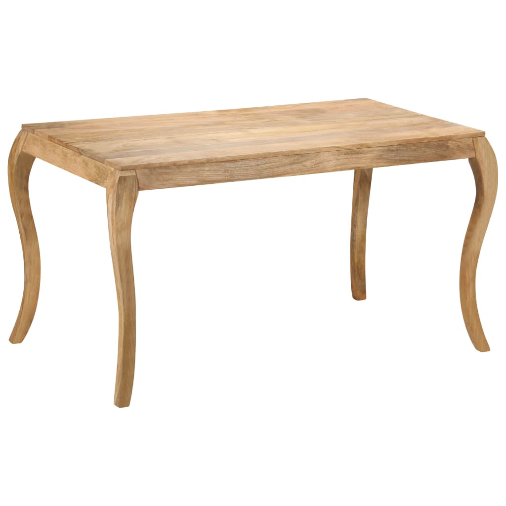 vidaXL Stół jadalniany z litego drewna mango, 135 x 75 x 76 cm
