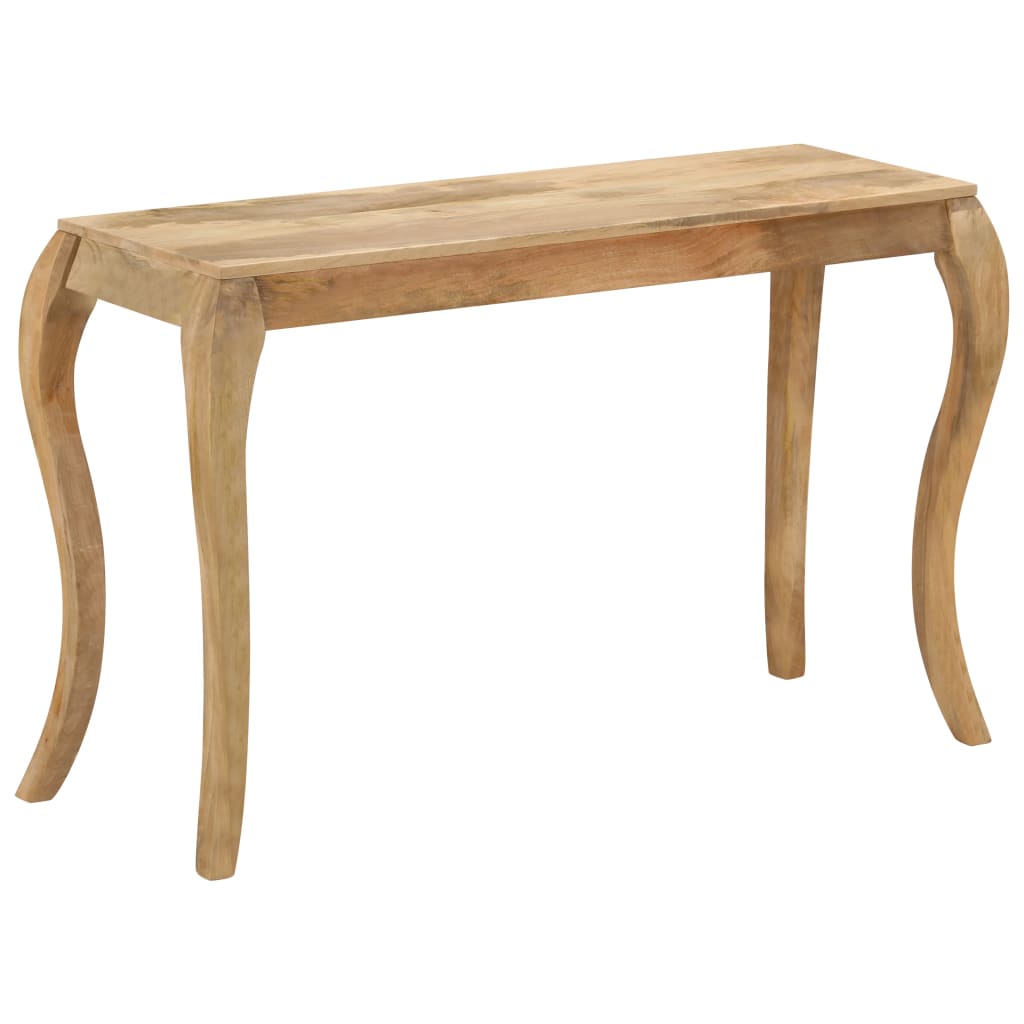 vidaXL Stolik konsola z litego drewna mango, 118 x 38 x 76 cm