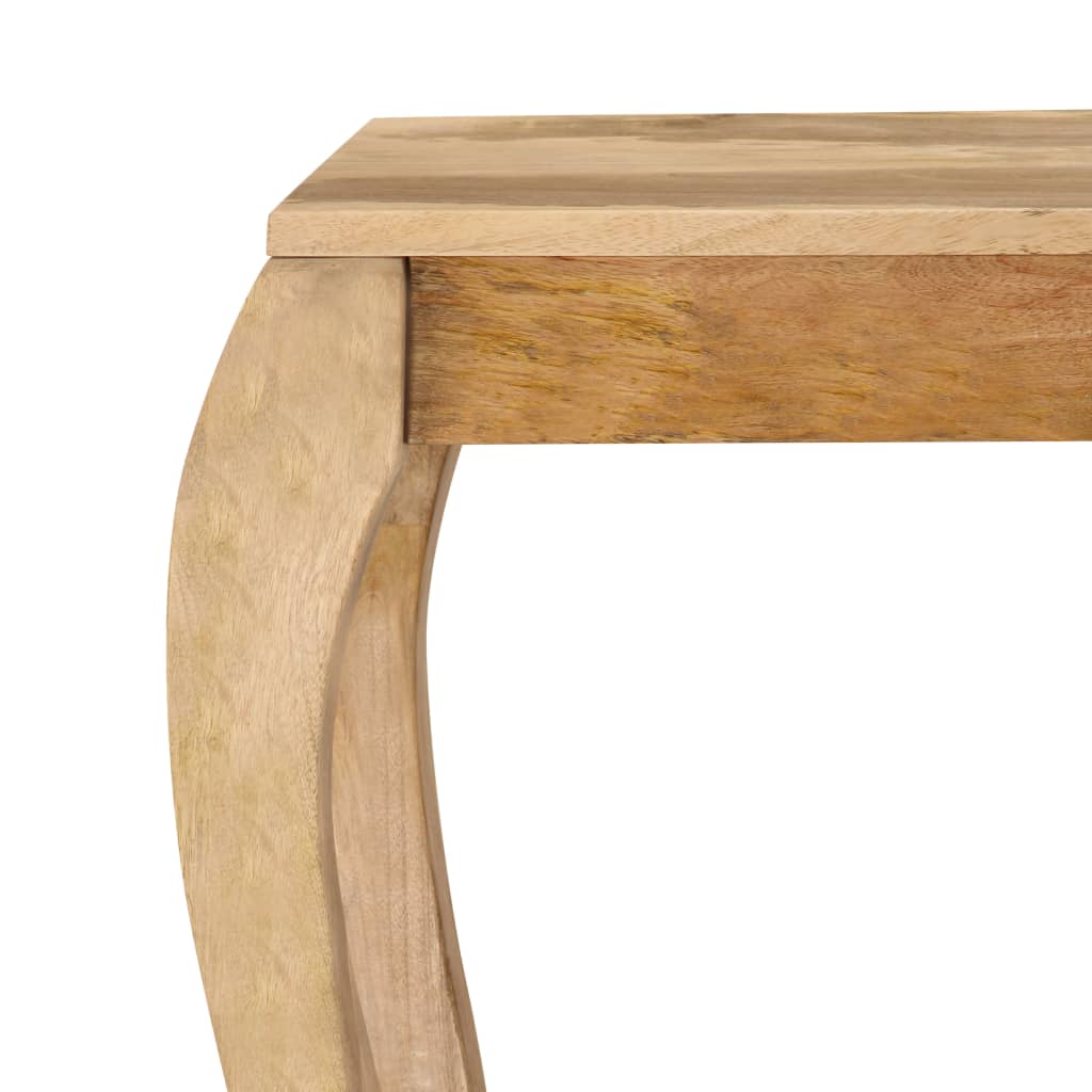 vidaXL Stolik konsola z litego drewna mango, 118 x 38 x 76 cm