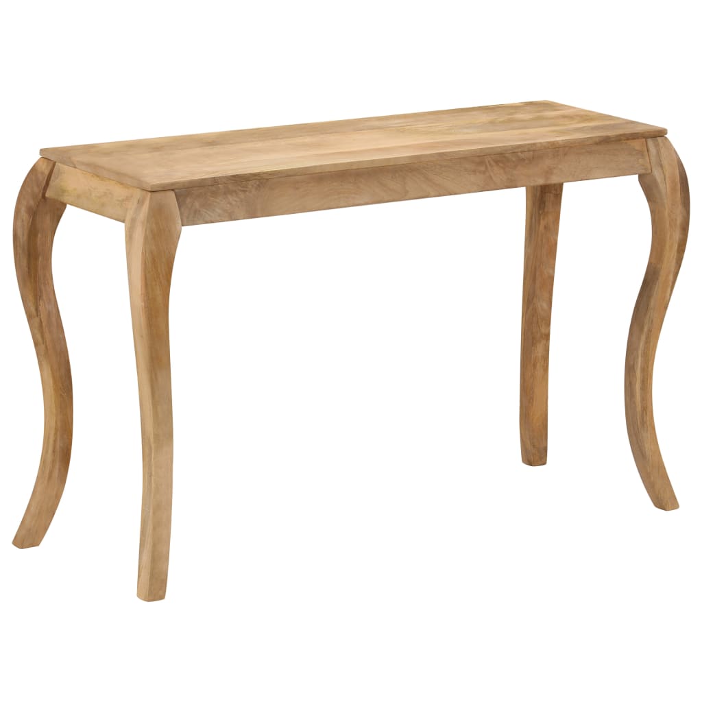 vidaXL Stolik konsola z litego drewna mango, 118 x 38 x 76 cm