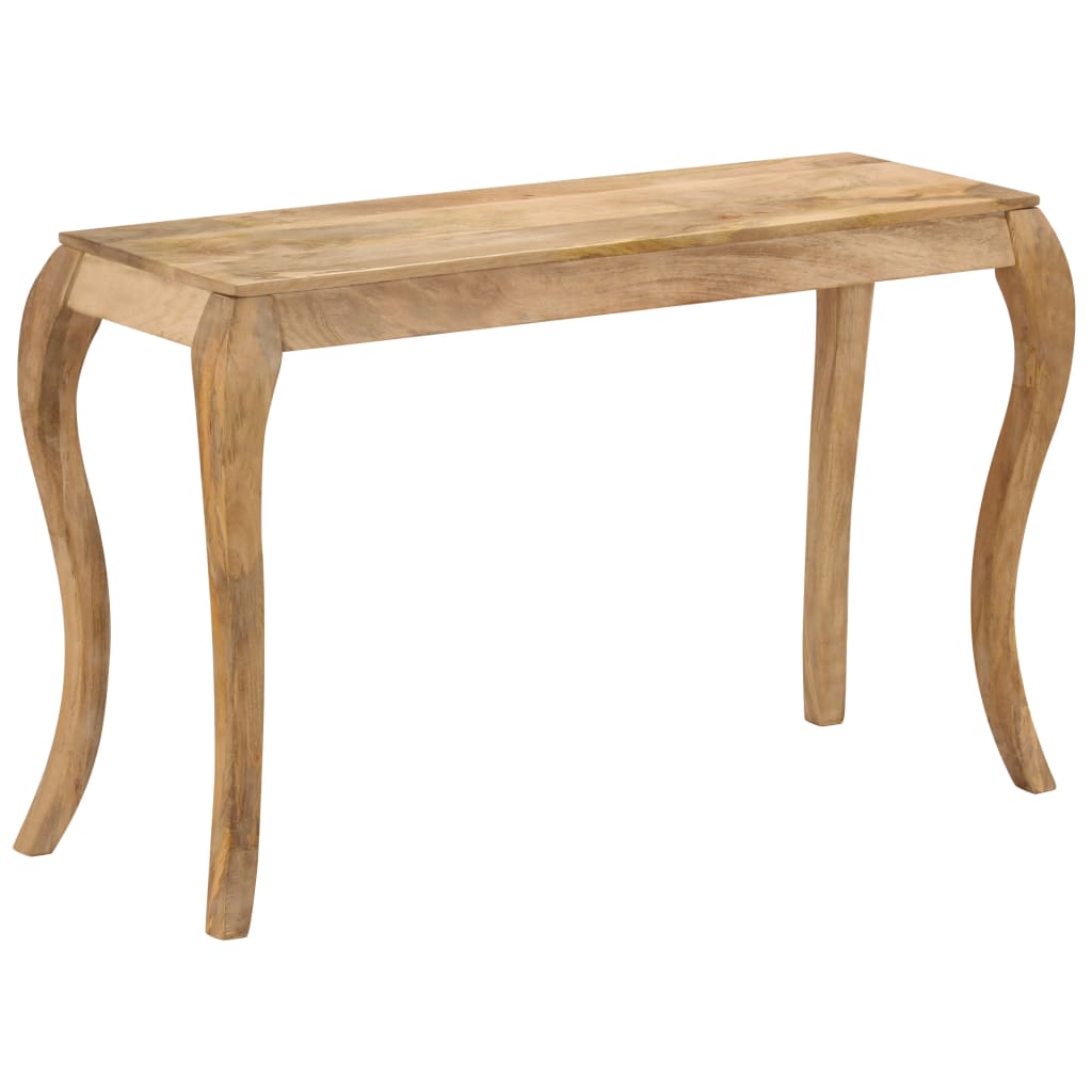 vidaXL Stolik konsola z litego drewna mango, 118 x 38 x 76 cm