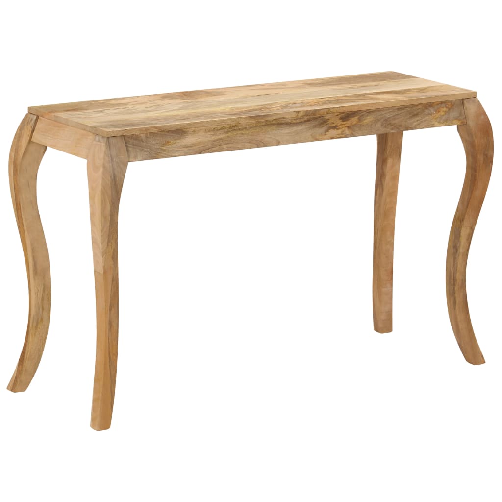 vidaXL Stolik konsola z litego drewna mango, 118 x 38 x 76 cm
