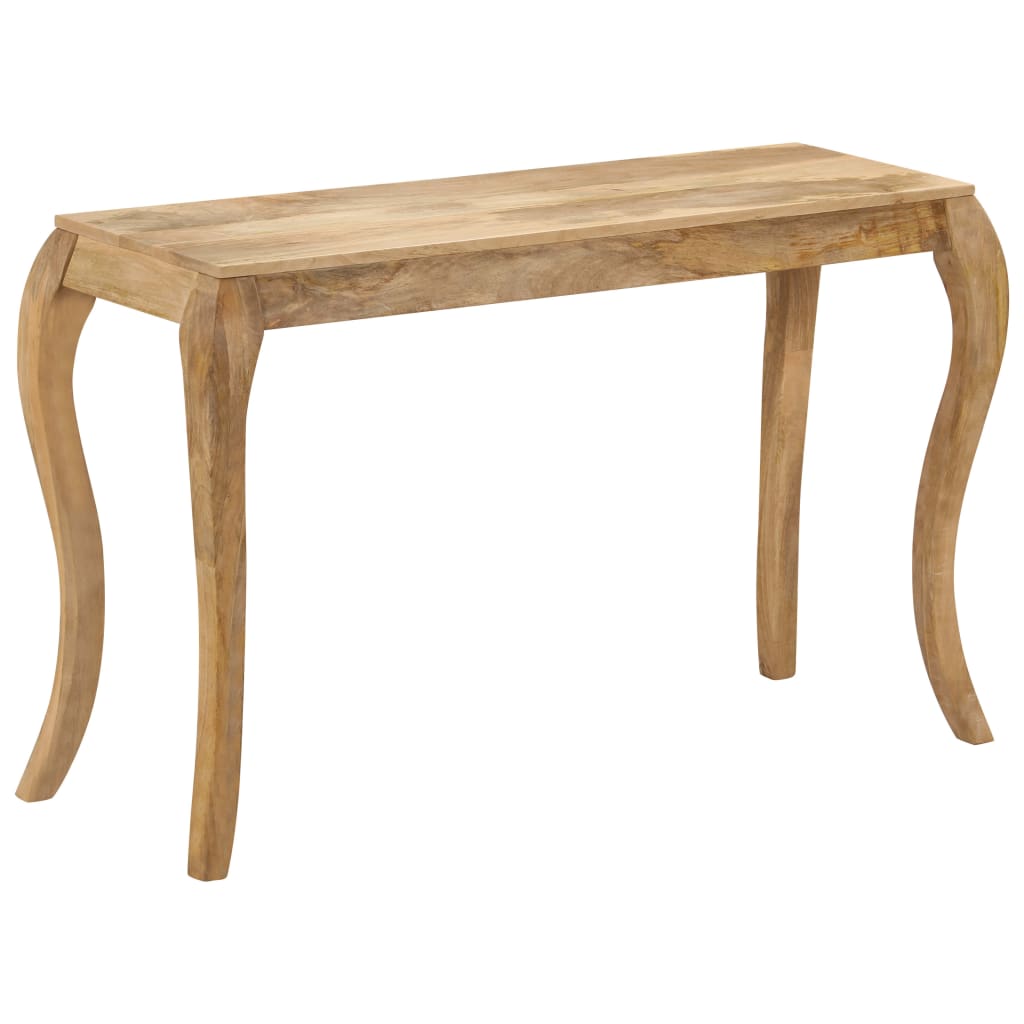 vidaXL Stolik konsola z litego drewna mango, 118 x 38 x 76 cm