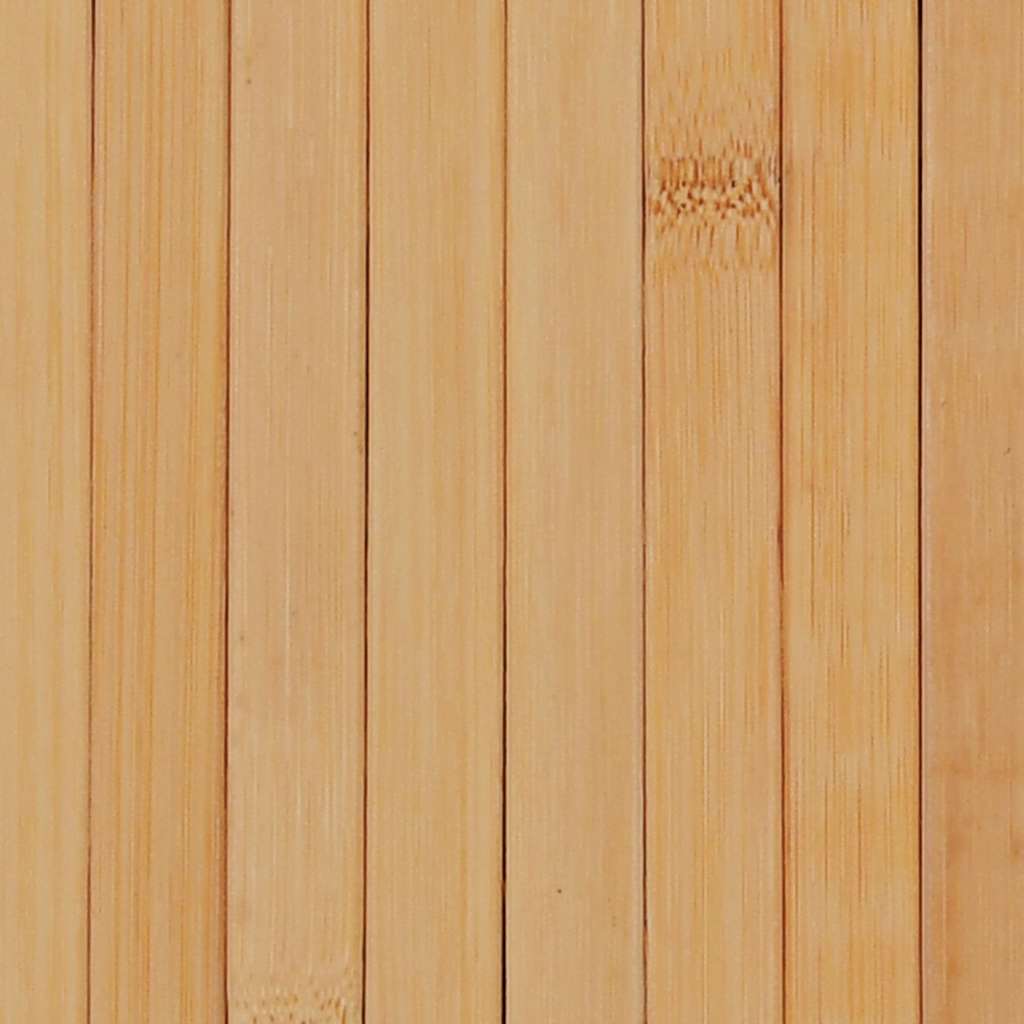 vidaXL Parawan bambusowy, szerokość 250 cm, wysokość 165 cm, naturalny