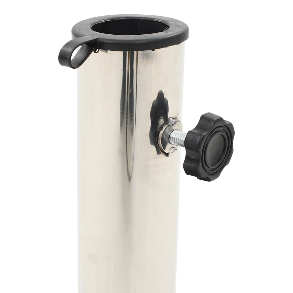 vidaXL Okrągła podstawa pod parasol, granitowa, 20 kg, czarna