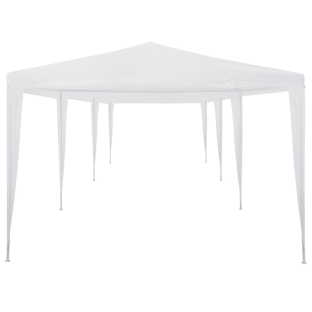vidaXL Namiot imprezowy, 3 x 9 m, PE, biały