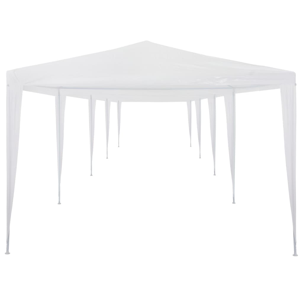 vidaXL Namiot imprezowy, 3 x 12 m, PE, biały