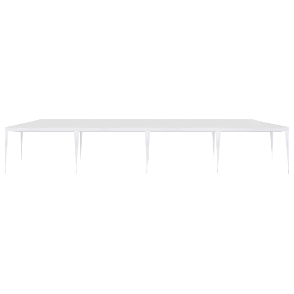 vidaXL Namiot imprezowy, 3 x 12 m, PE, biały