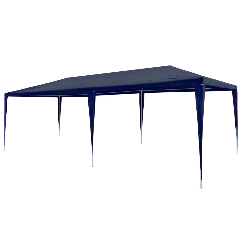 vidaXL Namiot imprezowy, 3 x 6 m, PE, niebieski