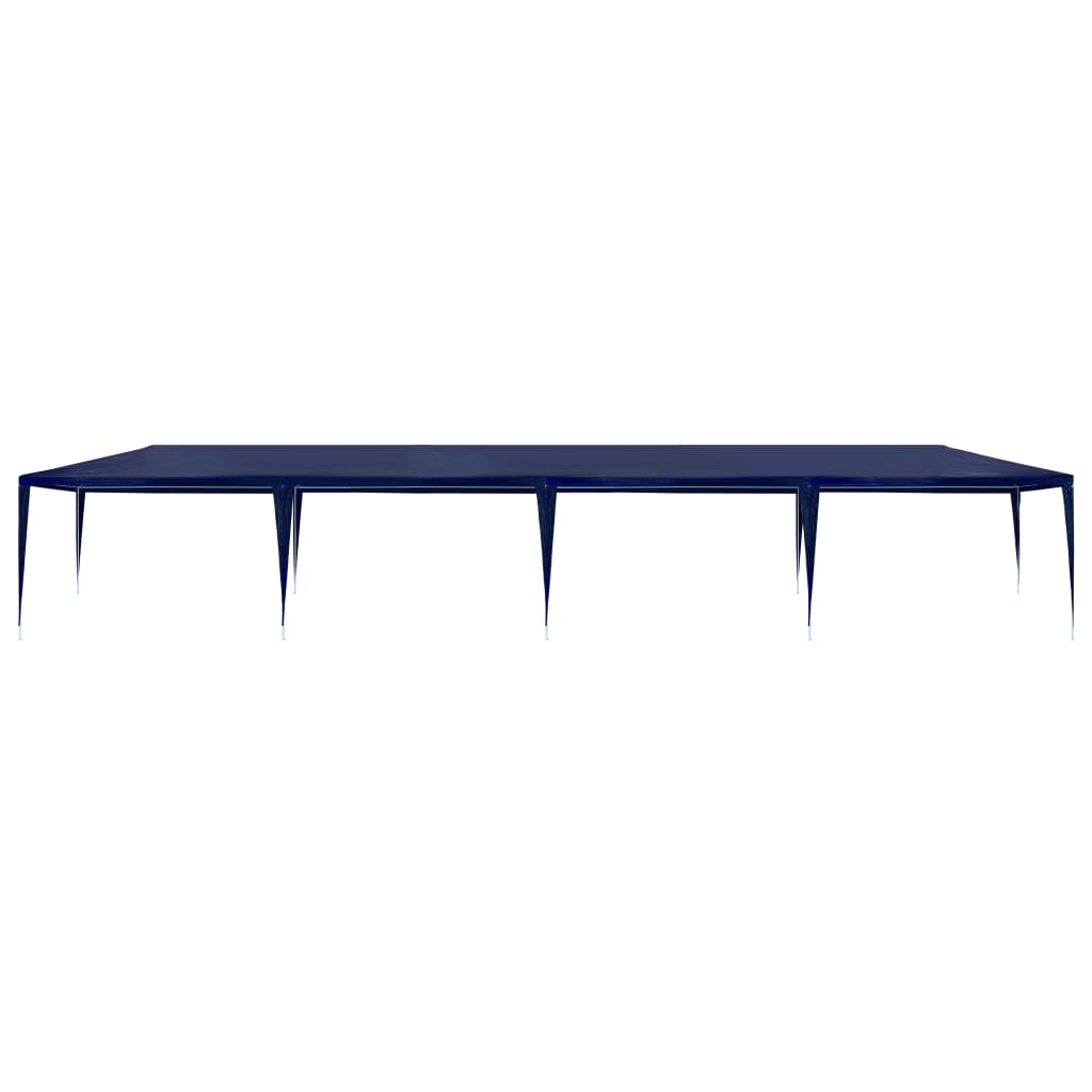vidaXL Namiot imprezowy, 3 x 12 m, PE, niebieski