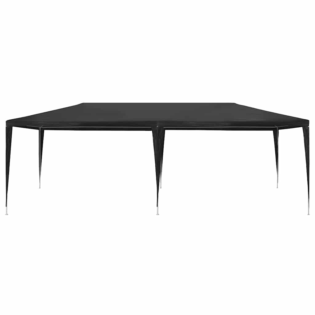 vidaXL Namiot imprezowy, 3 x 6 m, PE, antracytowy