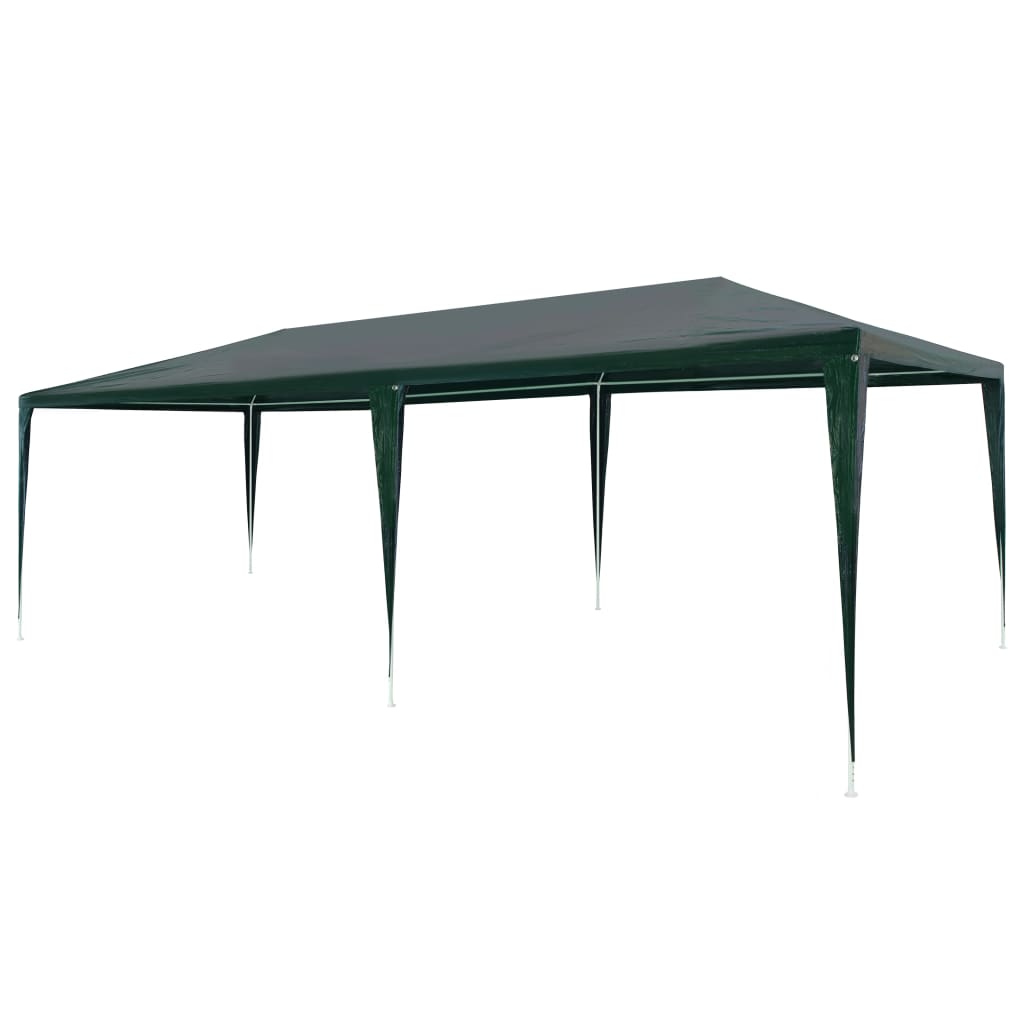 vidaXL Namiot imprezowy, 3 x 6 m, PE, zielony