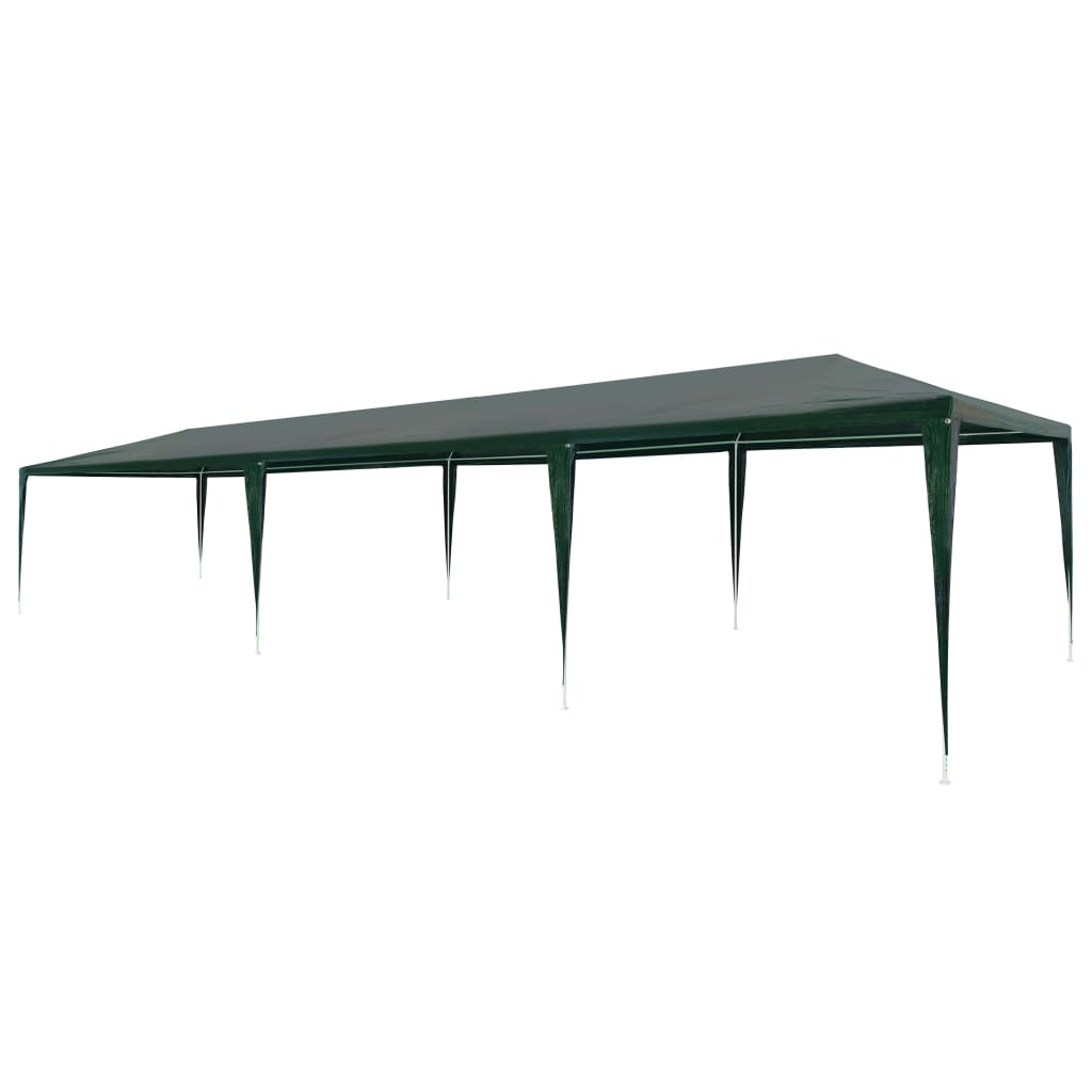 vidaXL Namiot imprezowy, 3 x 9 m, PE, zielony