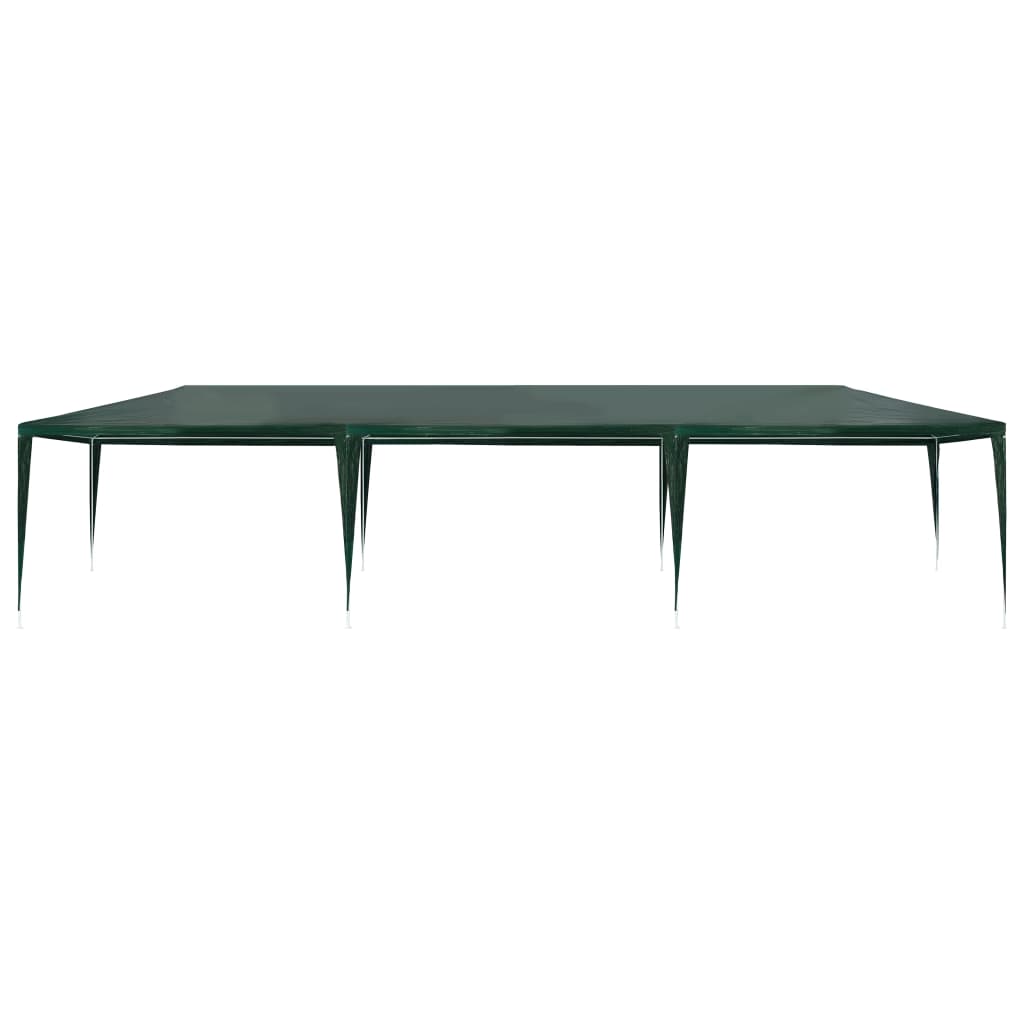 vidaXL Namiot imprezowy, 3 x 9 m, PE, zielony