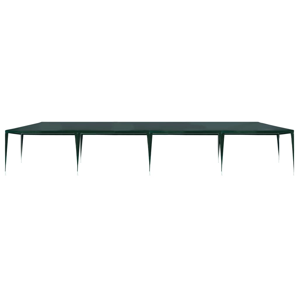 vidaXL Namiot imprezowy, 3 x 12 m, PE, zielony