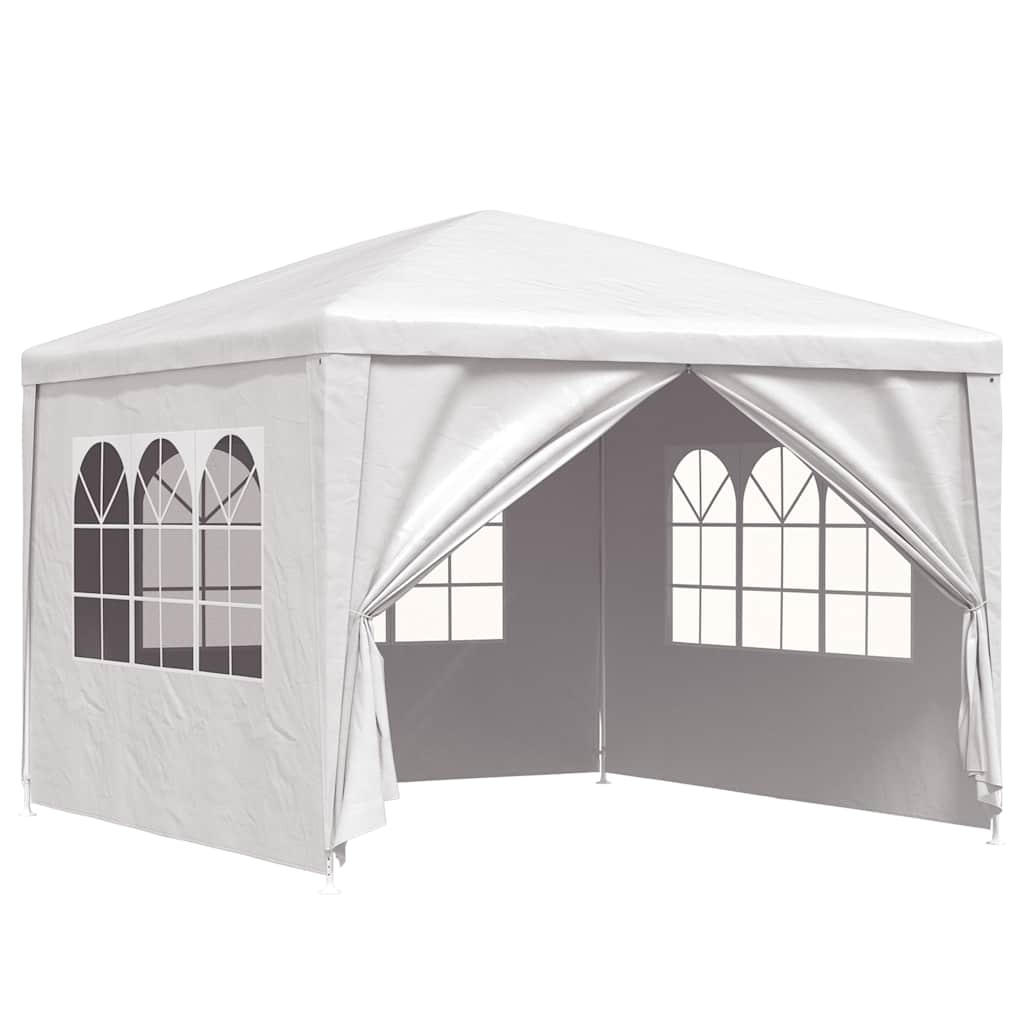 vidaXL Namiot imprezowy, 3 x 3 m, biały