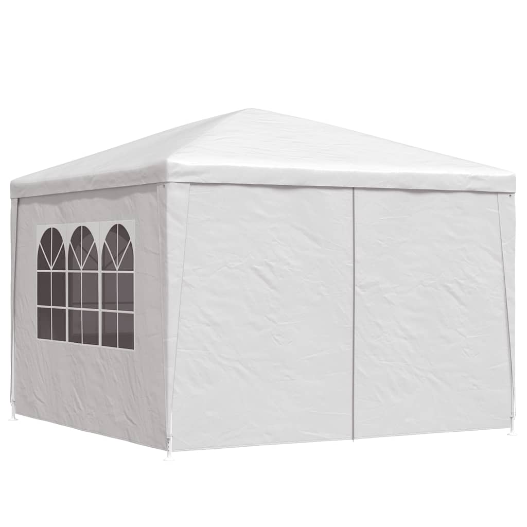 vidaXL Namiot imprezowy, 3 x 3 m, biały