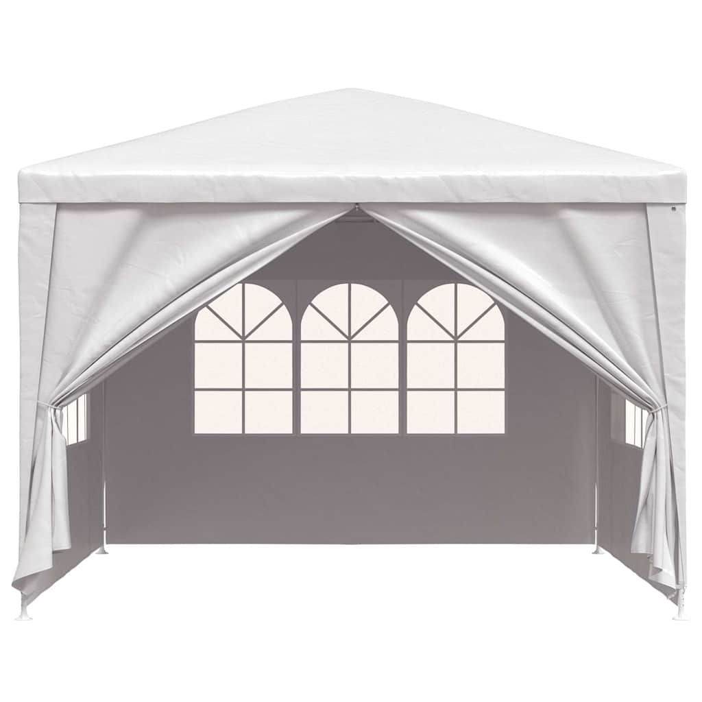 vidaXL Namiot imprezowy, 3 x 3 m, biały