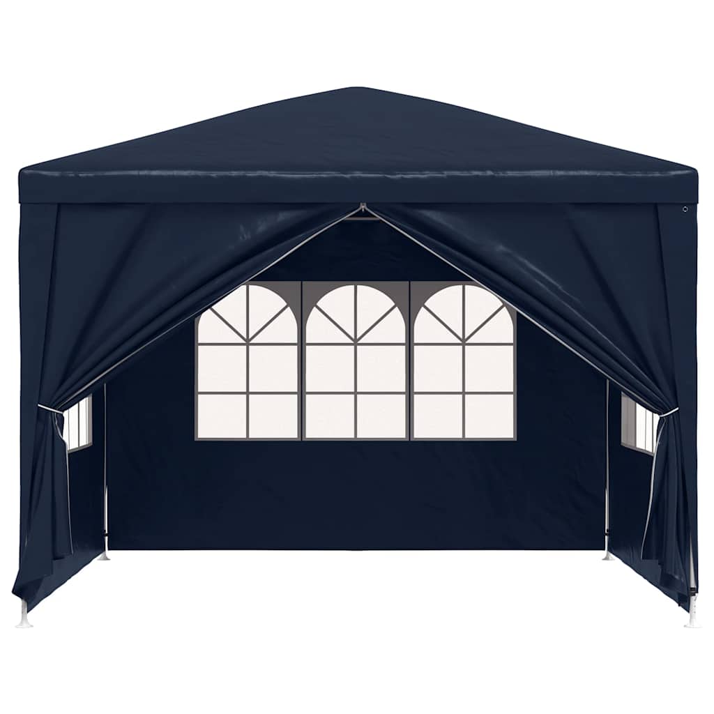 vidaXL Namiot imprezowy, 3 x 3 m, niebieski