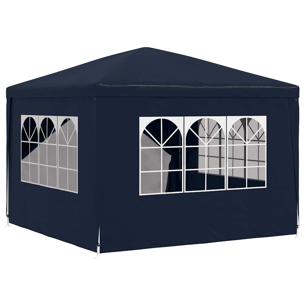 vidaXL Namiot imprezowy, 3 x 3 m, niebieski