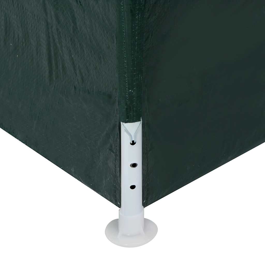 vidaXL Namiot imprezowy, 3 x 3 m, zielony