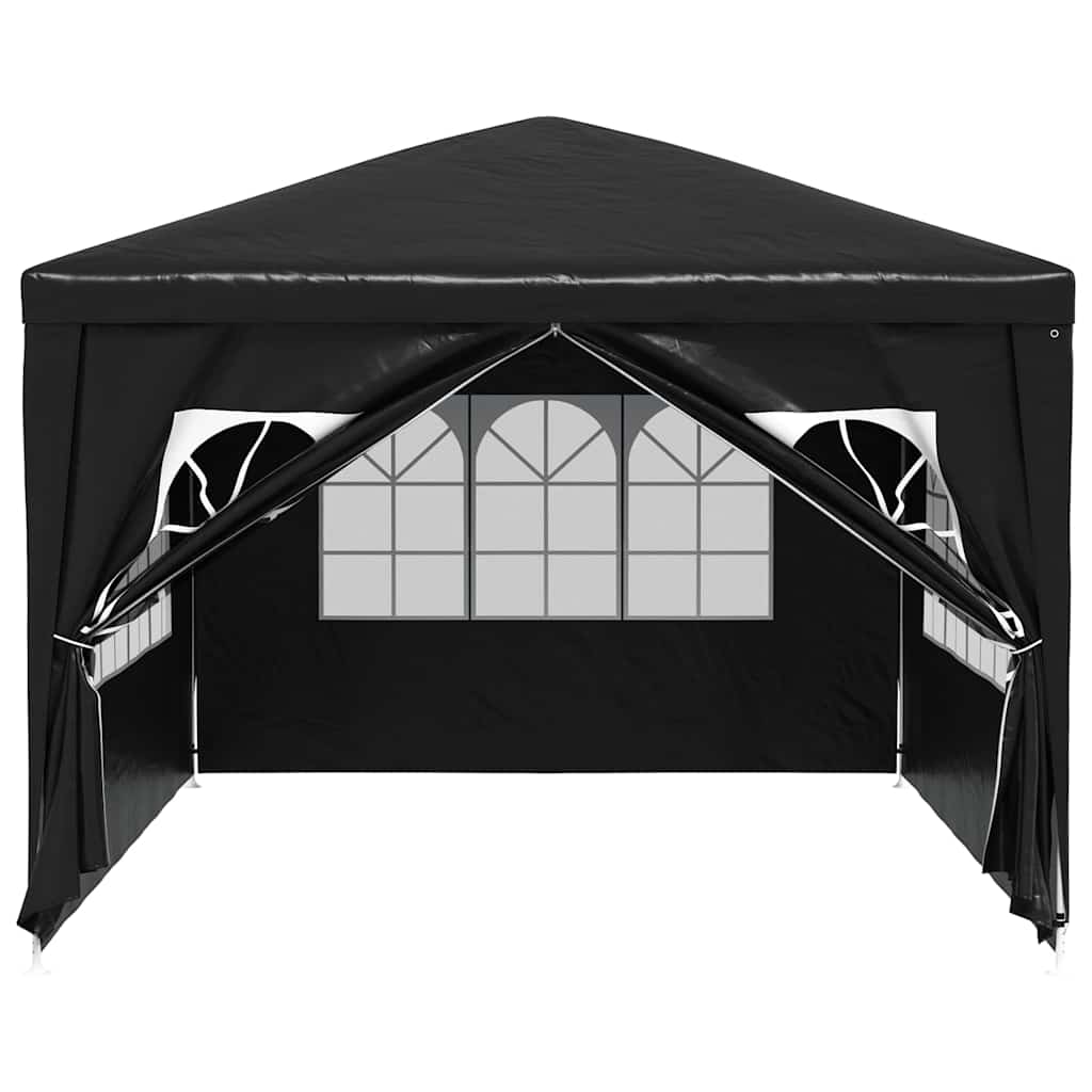 vidaXL Namiot imprezowy, 3 x 4 m, antracytowy