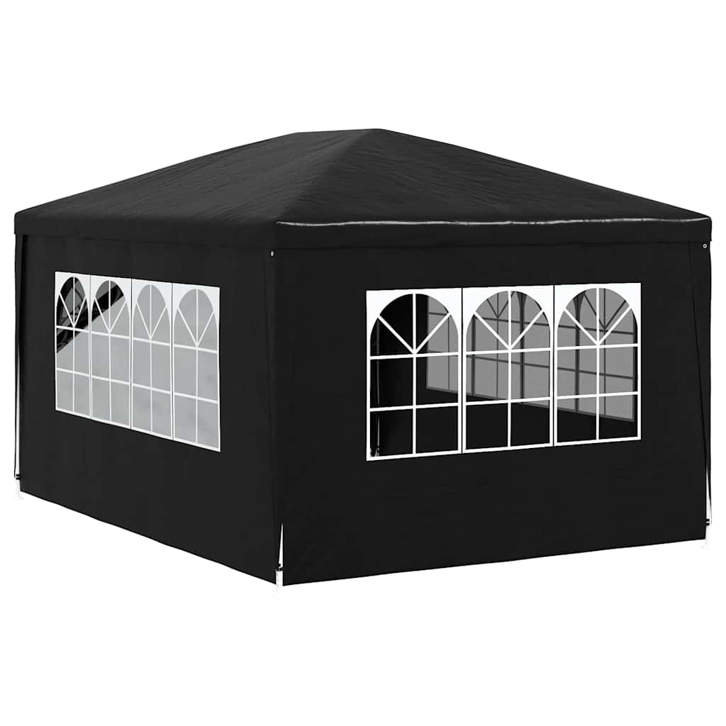 vidaXL Namiot imprezowy, 3 x 4 m, antracytowy