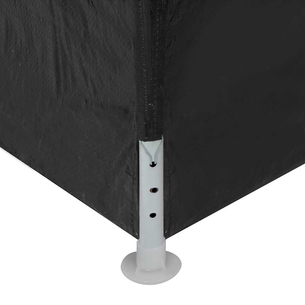 vidaXL Namiot imprezowy, 3 x 4 m, antracytowy
