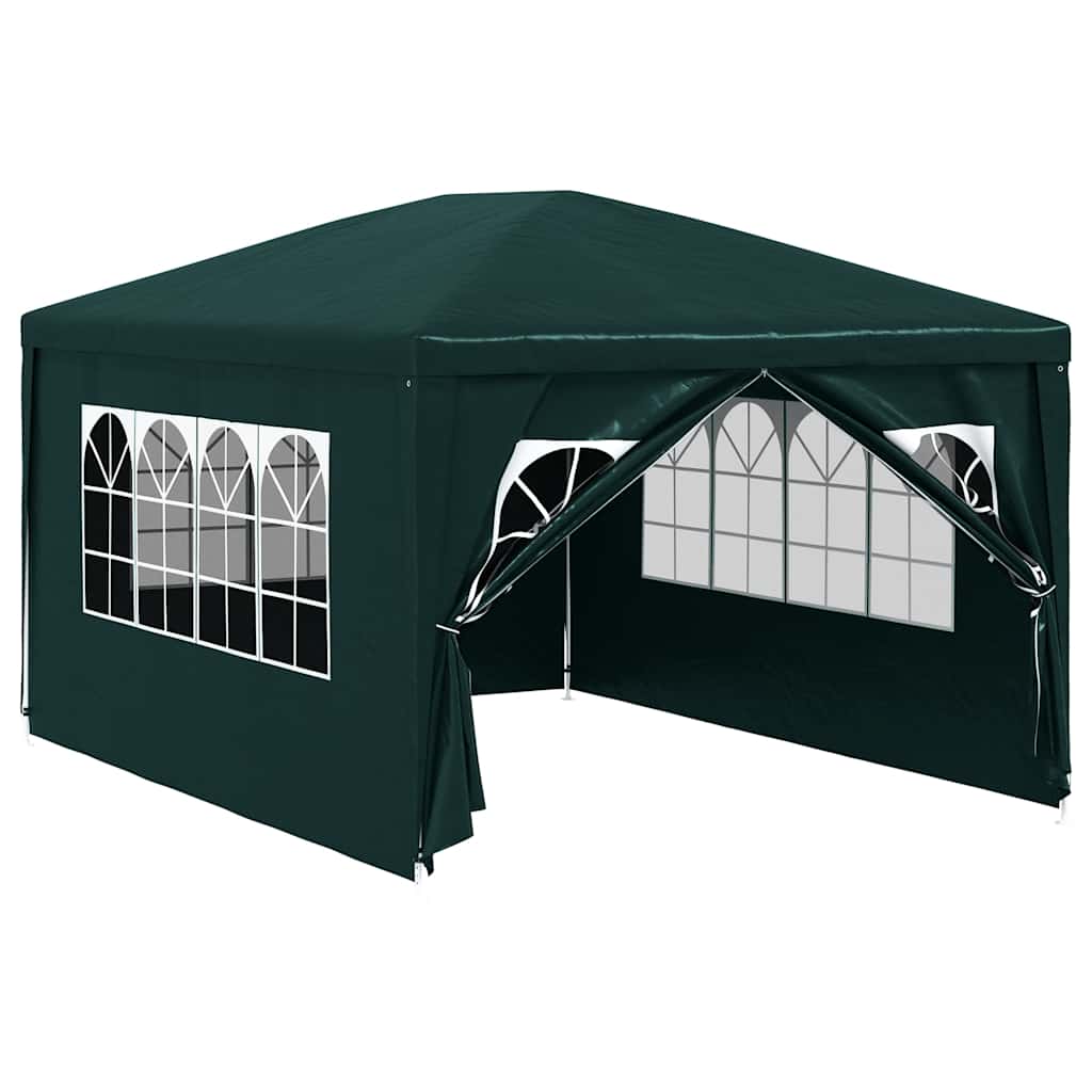 vidaXL Namiot imprezowy, 3 x 4 m, zielony